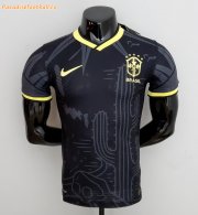 2022 Brazil Black Special Soccer Jersey Shirt Player Version