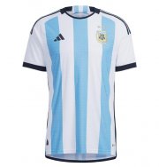2022 World Cup Argentina Home Soccer Jersey Shirt Player Version