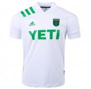 2021-22 Austin FC Away White Soccer Jersey Shirt Player Version