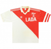 1990-91 Monaco Retro Home Soccer Jersey Shirt