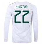 2020 Mexico Away Long Sleeve Soccer Jersey Shirt #22 HIRVING LOZANO