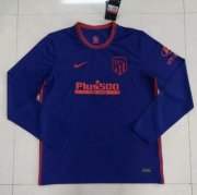 2020-21 Atletico Madrid Long Sleeve Away Soccer Jersey Shirt