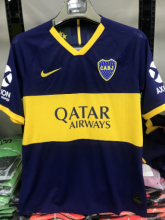 2019-20 Boca Juniors Home Soccer Jersey Shirt Player Version