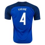 2016 France VARANE #4 Home Soccer Jersey