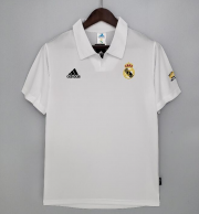 2002-03 Real Madrid Retro Champions League White Soccer Jersey Shirt