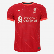 2021-22 Liverpool Home Soccer Jersey Shirt Player Version