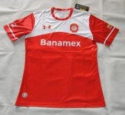 2015-16 Deportivo Toluca Home Soccer Jersey