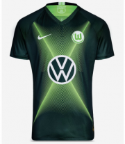 2019-20 VfL Wolfsburg Home Soccer Jersey Shirt