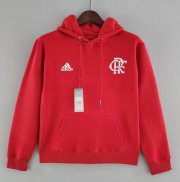 2022-23 Flamengo Red Hoodie Sweatshirt