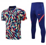 2021-22 Barcelona Camo Polo Kits Shirt + Pants
