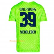 2021-22 Wolfsburg Home Soccer Jersey Shirt with Siersleben 39 printing