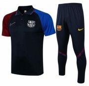 2021-22 Barcelona Borland Polo Kits Shirt + Pants