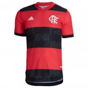 2021-22 Flamengo Home Soccer Jersey Shirt Player Version