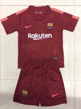 Kids Barcelona 2017-18 Third Soccer Shirt With Shorts