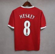 2000-01 Liverpool Retro Home Soccer Jersey Shirt Heskey #8