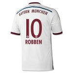 Bayern Munich 14/15 ROBBEN #10 Away Soccer Jersey