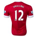 2015-16 Manchester United SMALLING 12 Home Soccer Jersey