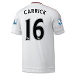 2015-16 Manchester United CARRICK #16 Away Soccer Jersey