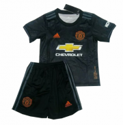 Kids Manchester United 2019-20 Third Away Soccer Shirt With Shorts