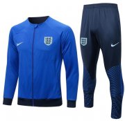 2022 FIFA World Cup England Blue Training Kits Jacket with Pants