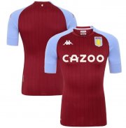 2020-21 Aston Villa Home Soccer Jersey Shirt Player Version