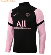 2021-22 PSG Black Pink Training Sweatshirt
