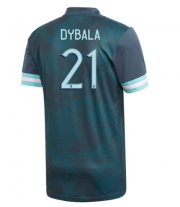 2020 Argentina Away Soccer Jersey Shirt Paulo Dybala 21
