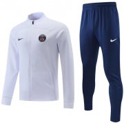 2022-23 PSG White Training Kits Jacket with Pants