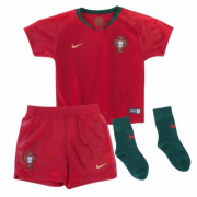 Kids Portugal 2018 World Cup Home whole Kits