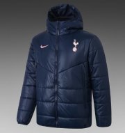 2020-21 Tottenham Hotspur Navy Cotton Warn Coat