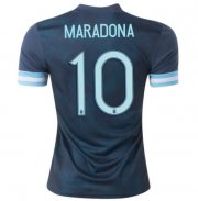 2020 Argentina Away Soccer Jersey Shirt DIEGO MARADONA 10