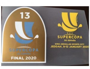 2019-20 Spanish Super Cup Patch for Supercopa de España Player Jersey