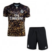 2019-20 Kids Real Madrid Fourth EA Soccer Shirt With Shorts
