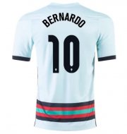 2020 EURO Portugal Away Soccer Jersey Shirt BERNARDO SILVA #10