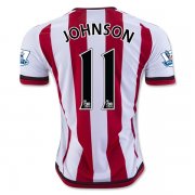 2015-16 Sunderland JOHNSON #11 Home Soccer Jersey