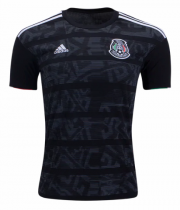 2019 Mexico Gold Cup Home Black Soccer Jersey Shirt