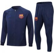 2022-23 Barcelona Navy Training Kits Jacket with Pants
