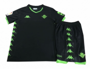 Kids Real Betis 2019-20 Away Soccer Shirt With Shorts