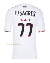 2021-22 Benfica Away Soccer Jersey Shirt with H. Leite 77 printing