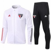 2020-21 Sao Paulo White Jacket Training Kits with Pants