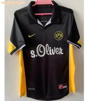 1998 Dortmund Retro Black Away Soccer Jersey Shirt