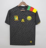 2022 Cameroon Black Soccer Jersey Shirt
