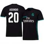 2017-18 Real Madrid #20 Marco Asensio Away Soccer Jersey