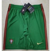 2020 Euro Portugal Away Green Soccer Shorts