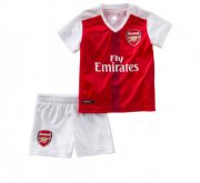 Kids Arsenal 2016-17 Home Soccer Shirt With Shorts