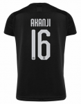 2019-20 Borussia Dortmund Away Soccer Jersey Shirt Akanji 16