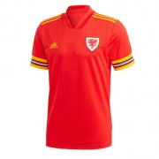2020 EURO Wales Home Soccer Jersey Shirt