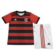 2018-19 Kids Flamengo Home Soccer Shirt With Shorts