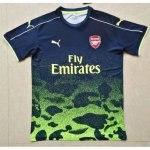 2017-18 Arsenal Navy Green Training Shirt
