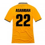 13-14 Juventus #22 Asamoah Away Yellow Jersey Shirt